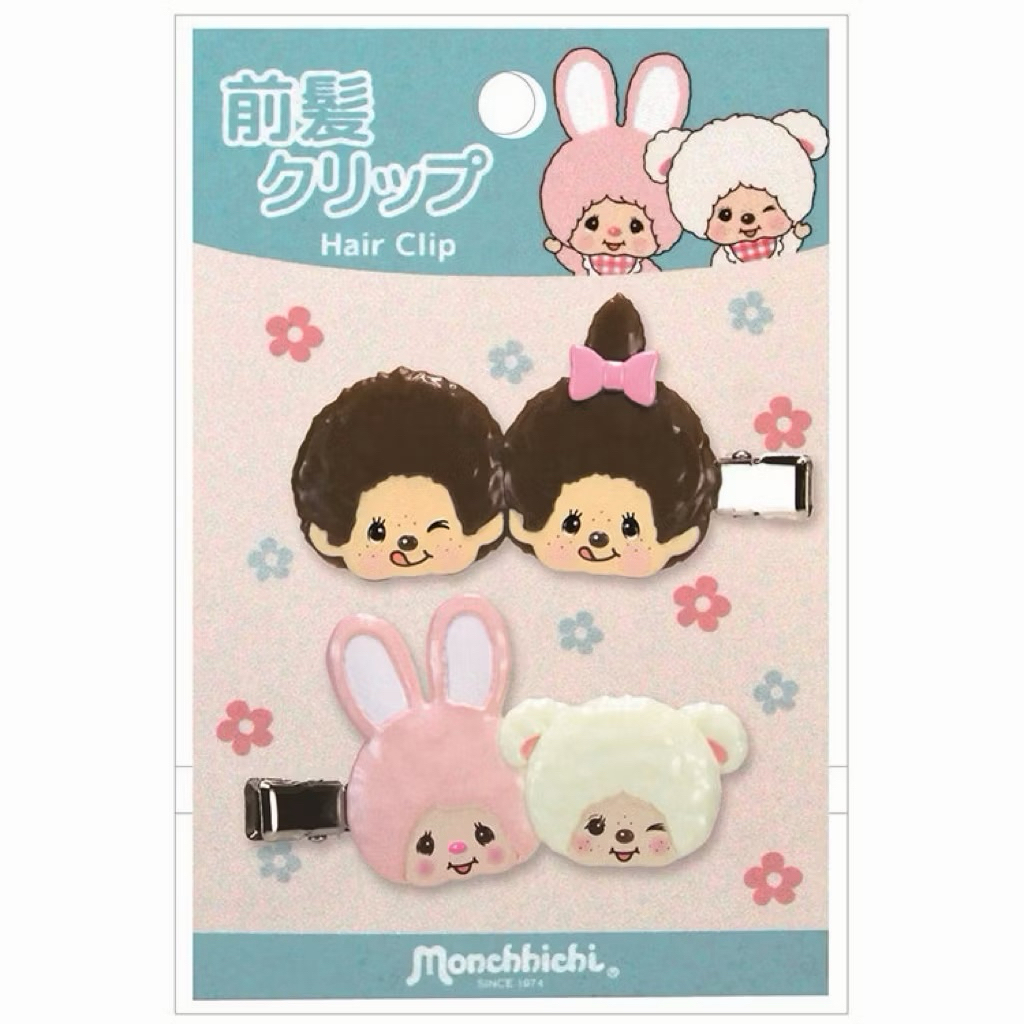Monchhichi Hair Clip 💞 กิ๊บติดผมมอนชิชิ ของแท้จากญี่ปุ่น