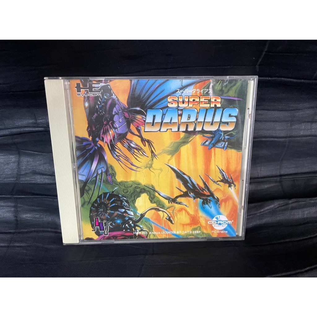 แผ่นเกมส์ Pc Engine : Super Darius : PC Engine CD-ROM Game