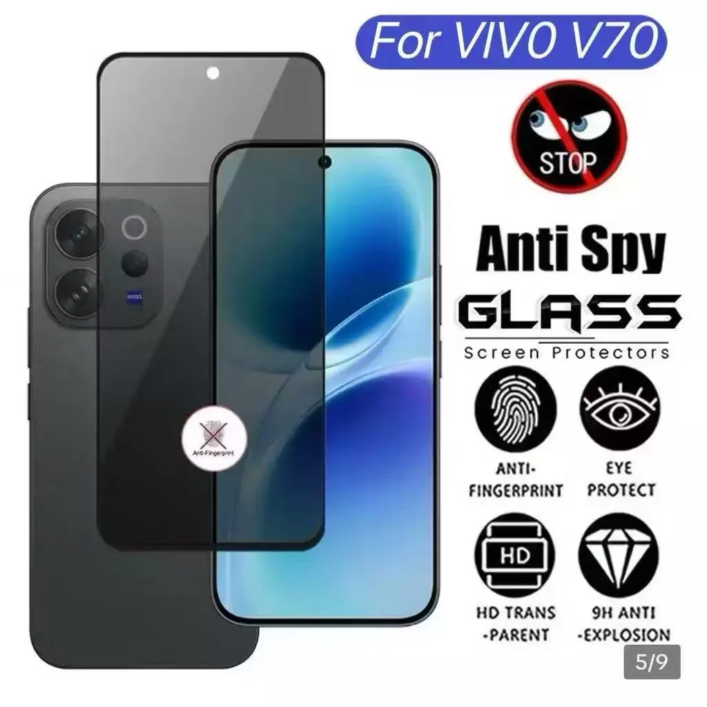 ฟิล์มกันมอง สำหรับ Vivo V70 กันมองข้าง