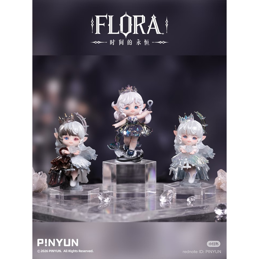 [พร้อมส่ง แบบสุ่ม ย!490!] โมเดล Flora-Timeless Eternity