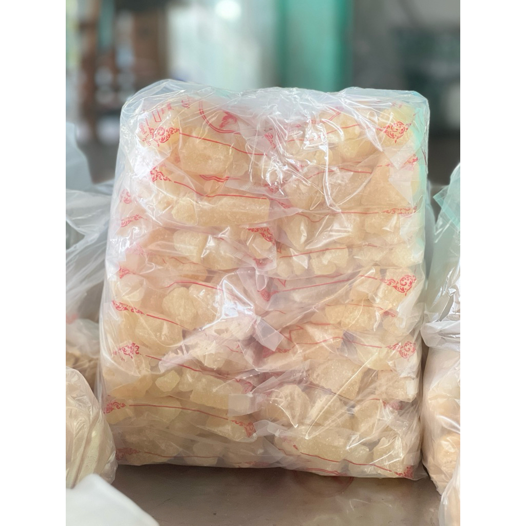 น้ำตาลกรวดสีเหลืองถุงละ400กรัม20ถุง
