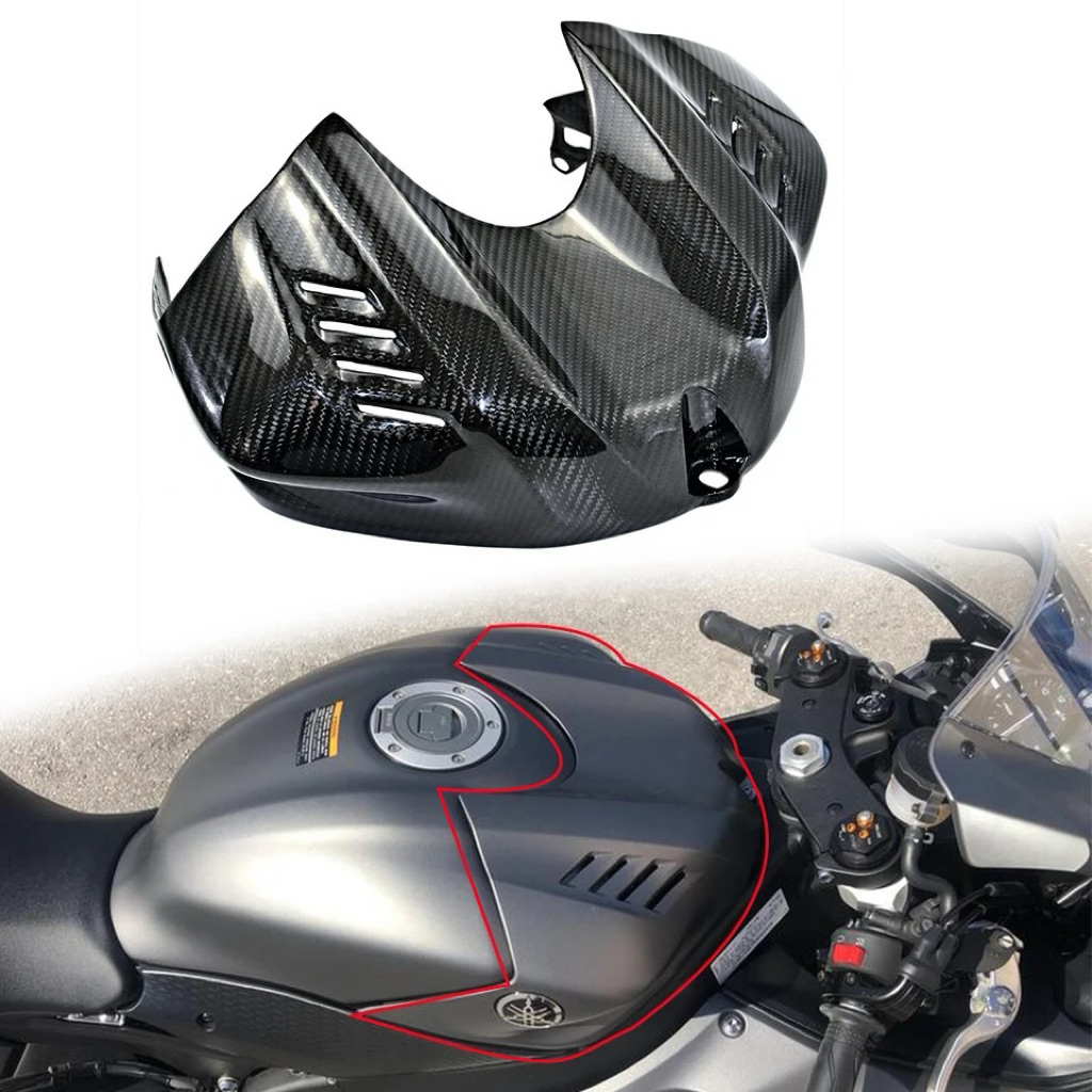 ครอบกรองอากาศ R6 เพียวคาร์บอน carbon fiber หัวถังคาร์บอนR6