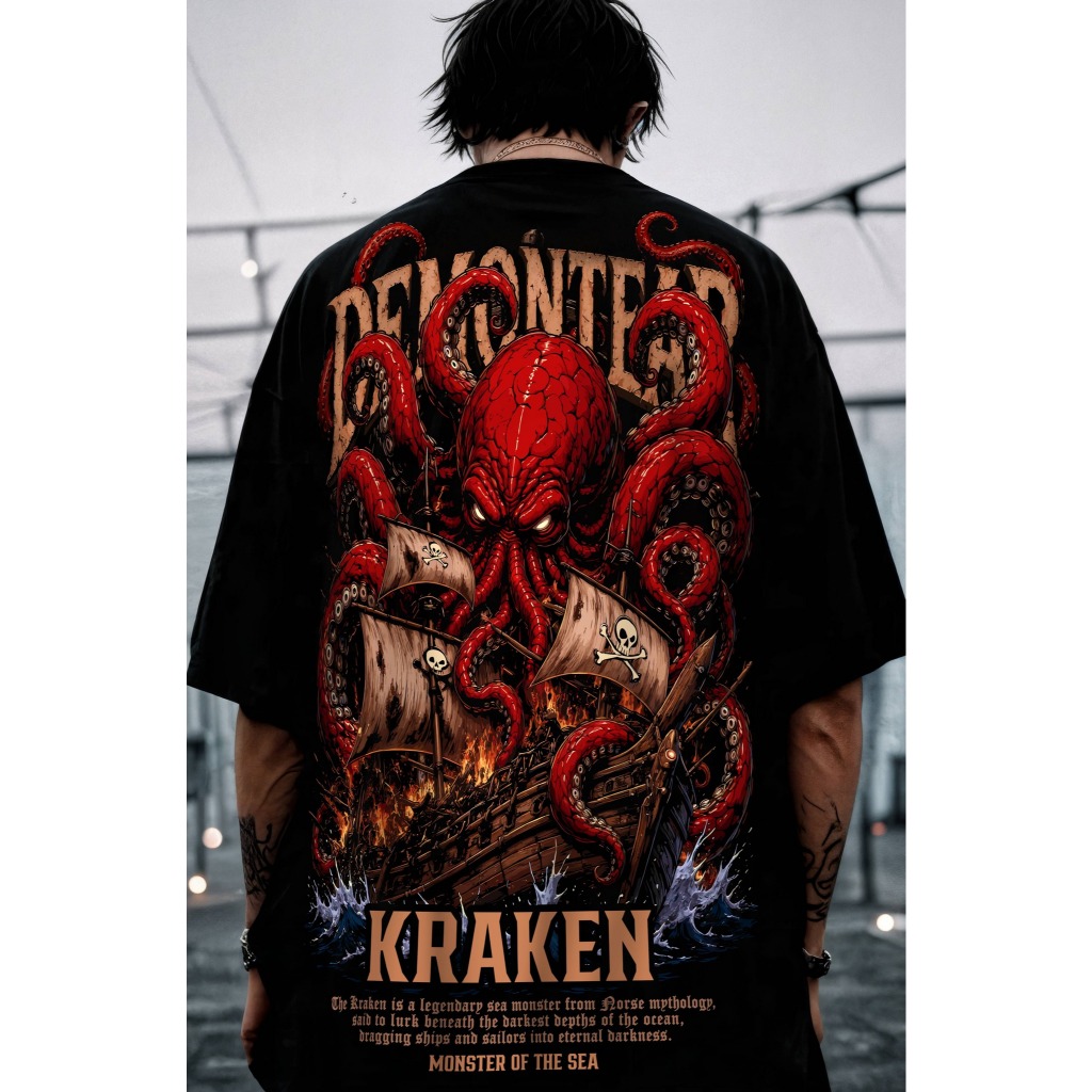 เสื้อ DemonTear " KRAKEN "