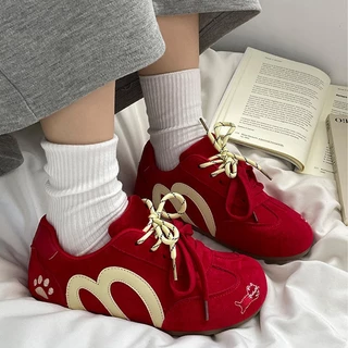 รองเท้าสนีกเกอร์แฟชั่น ทรงสวย ใส่ยาวไม่เจ็บเท้า