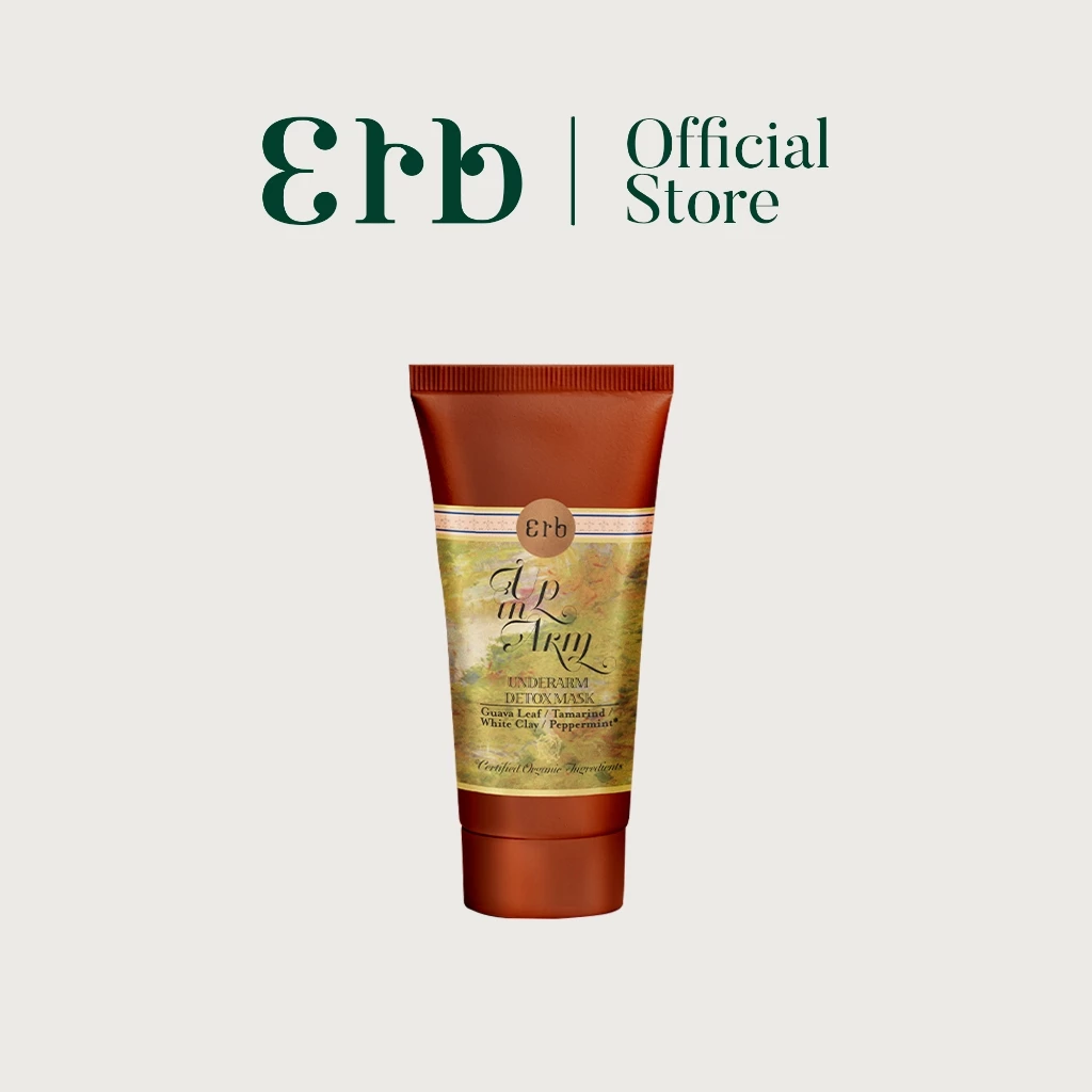 Erb Up In Arms Underarm Detox Mask 30ml. โคลนพอกทำความสะอาดผิวใต้วงแขน