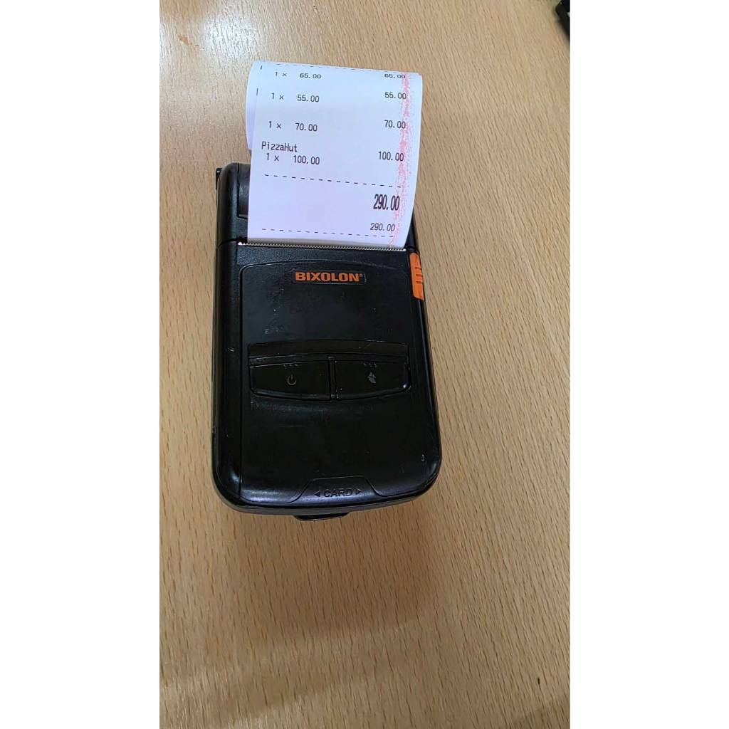 เครื่องพิมพ์ใบเสร็จไร้สาย Bixolon SPP-R210 มือสอง