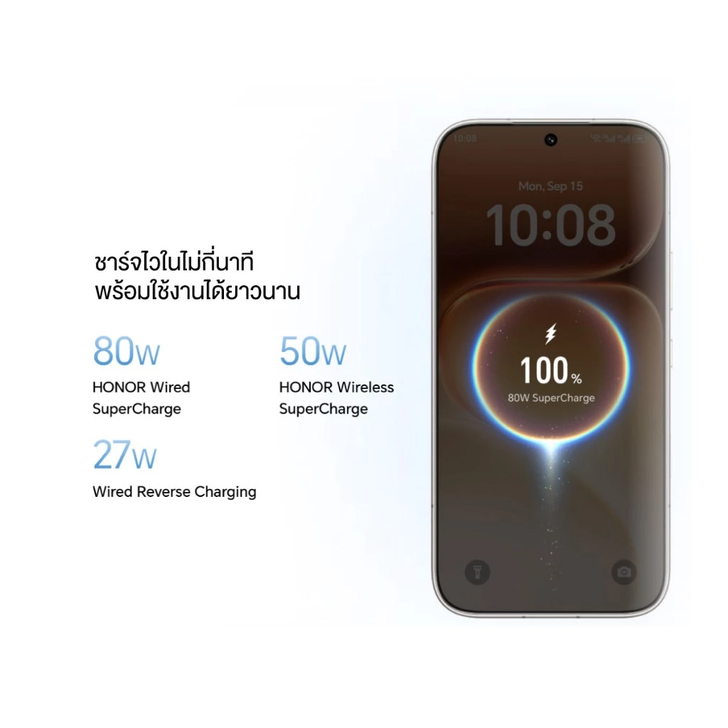 (New) HONOR 600 Pro (12+512GB) โทรศัพท์มือถือ | กล้อง 200MP | ชิปเซ็ต Snapdragon 8 Elite | ชาร์จไว 80W | แบตอึด 7000mAh thumbnail 10