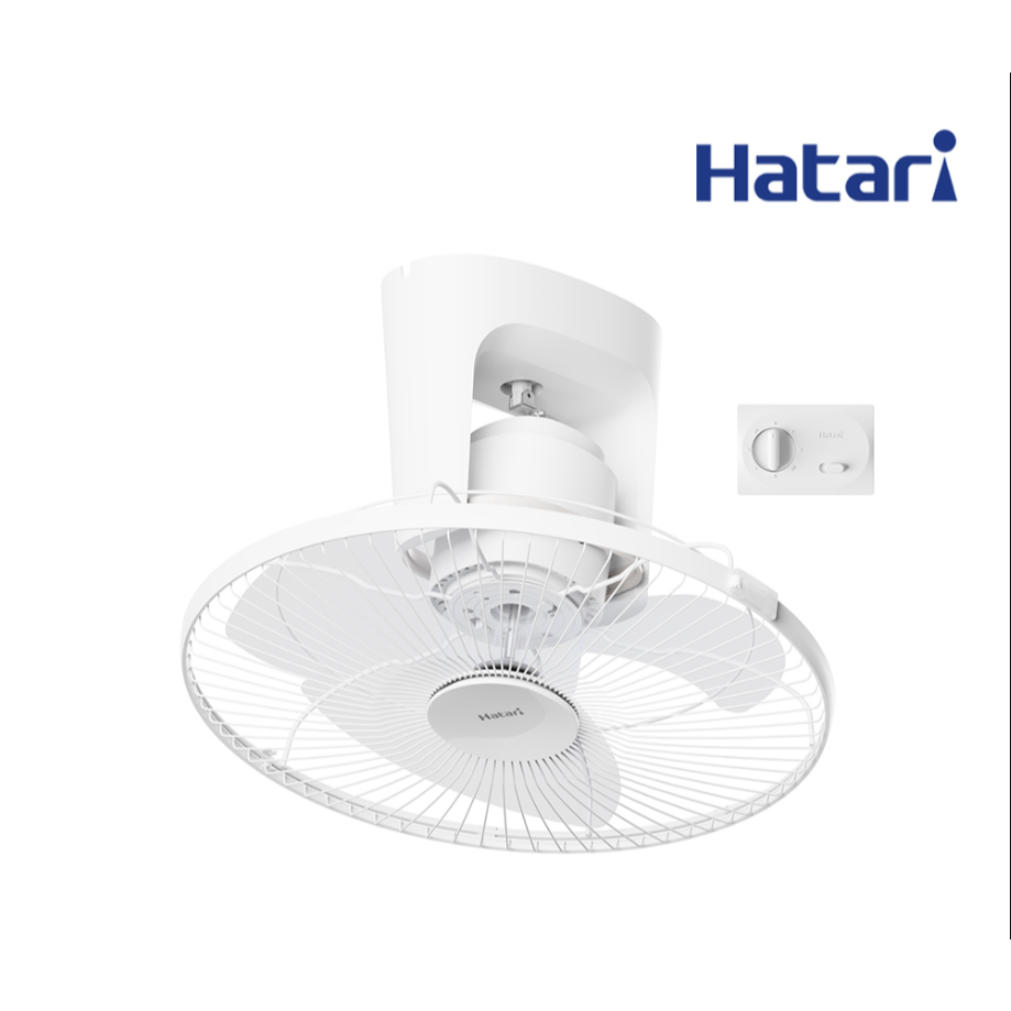 HATARI พัดลมติดเพดาน 18 นิ้ว  C18M1 ( S )  HE-C18M1 S พัดลม 18 นิ้ว ติดเพดาน ฮาตาริ