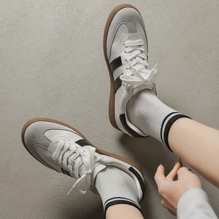 รองเท้าผ้าใบ รองเท้านักเรียน มองมุมไหนก็สวยเบอร์ 35-44 พร้อมส่ง