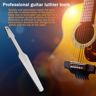 ตะไบสำหรับแต่งเฟรตกีตาร์ (Guitar Fret Crowning File) ที่ทำจากเหล็กกล้าคาร์บอนอย่างดี