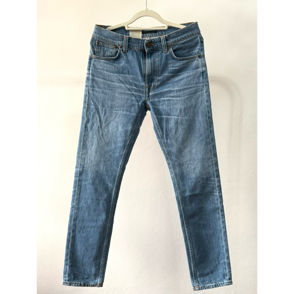 [🆕ของใหม่] กางเกงยีนส์ NUDIE JEANS LEAN DEAN - HIDDEN TRACKS Size:W29/L30