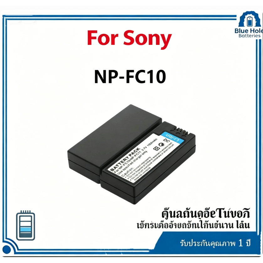 แบตกล้องดิจิทัล NP-FC10 NP-FC11 สำหรับ Sony DSC-F77 F77A P2 P3 P5 P7 P8