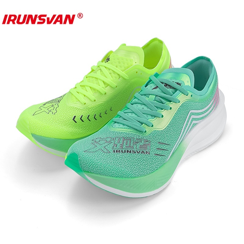 IRUNSVAN 24025 Shadow Wing 1.0 Marathon carbon board Sneakers Running Shoes Casual Walking Lace-up Training Lightweight