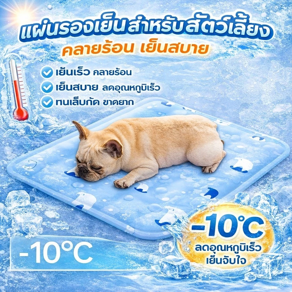 ระบายความร้อน สําหรับสัตว์เลี้ยง สุนัข ที่นอนเจลเย็น สำหรับตว์เลี้ยง เบาะนอนเย็น สำหรับสุน ที่นอนเจลเย็น แผ่นเจลเย็นแมว