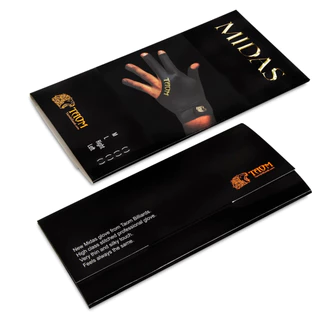 [ส่งด่วนใน 2 ชม.] [ของแท้] Taom Midas Glove ถุงมือบิลเลียด สำหรับมือซ้าย ขนาด S - XL for Left Hand Size S - XL