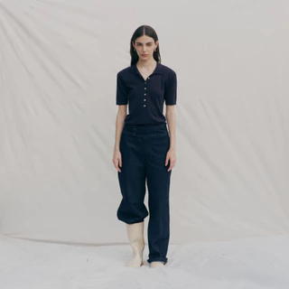 She Knows - Ada Knit Polo เสื้อโปโล ผ้านิต คอตต้อนออร์แกนิค