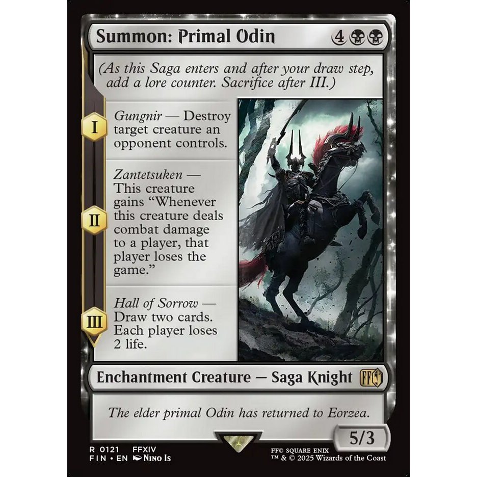[Final Fantasy] - (FIN) - (R) - [Summon: Primal Odin] - [2025]