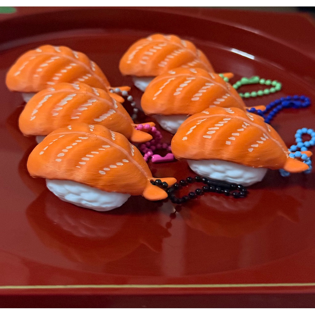 ซูชิพวงกุญแจคลิกเกอร์