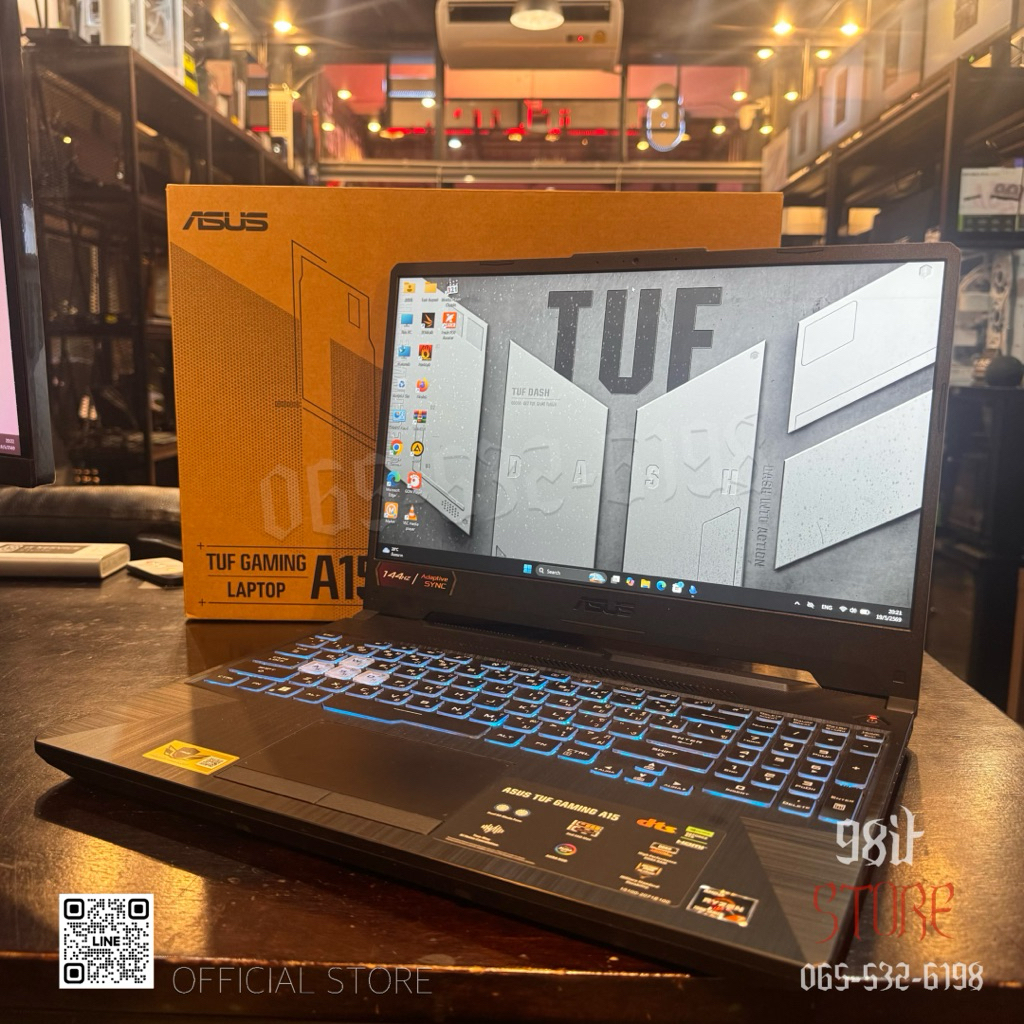 💻 NOTEBOOK (โน้ตบุ๊ค) Asus TUF Gaming A15 FA506NCR-HN007W สายเกมมิ่งราคาน่ารัก 💻
