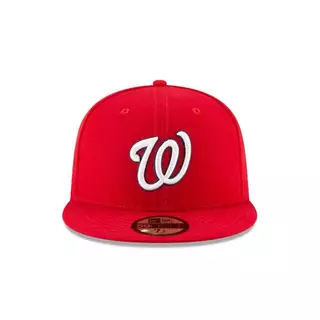 หมวกแก๊ป New Era รุ่น Washington Nationals Authentic Red 59Fifty Cap