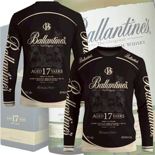 เสื้อยืดพิมพ์ลาย Ballantine เนื้อผ้าไมโครเกรดพรีเมี่ยม
