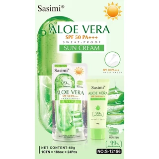 Sasimi Skin Cream Sunscreen SPF50 PA+++ กันแดดเนื้อนุ่ม บางเบา พร้อมดูแลผิวหน้า