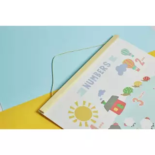 ไม้แขวนโปสเตอร์ (แม่เหล็ก) / Magnetic Frame Wood Poster Hanger Frame By baby blue whales