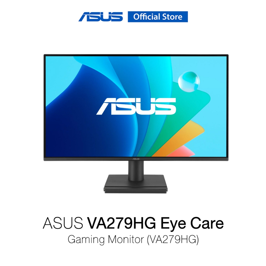 ASUS VA279HG Eye Care Gaming Monitor 27" IPS panel with Full HD (1920x1080), 120Hz, 1ms MPRT