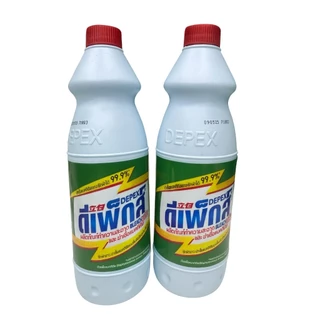 ดีเพ็กส์ น้ำยาซักผ้าขาว ไฮเตอร์มาเล ยกลัง 24 ขวดๆละ 500 ML ของแท้ อย.ไทย