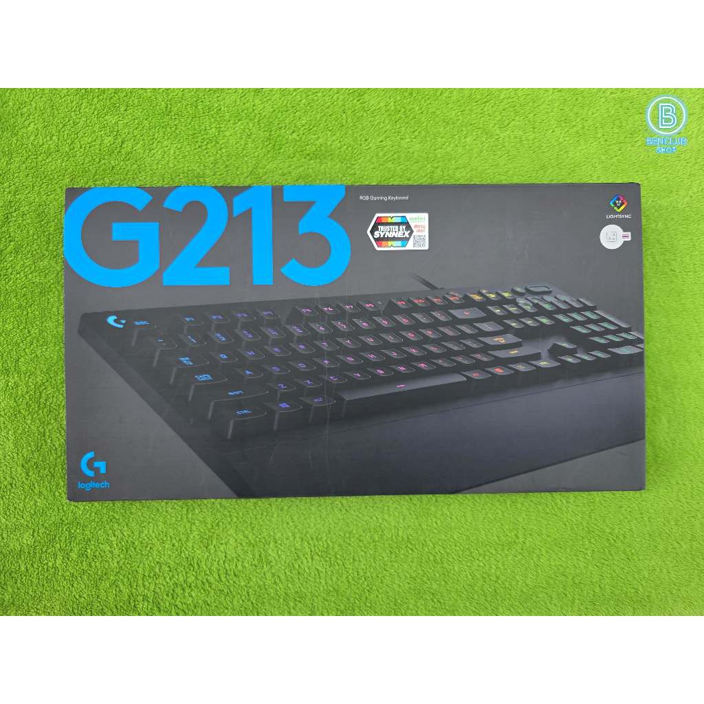 KEYBOARD (คีย์บอร์ด) LOGITECH G213 PRODIGY ประกัน synnex 09/27 สินค้ามือสอง
