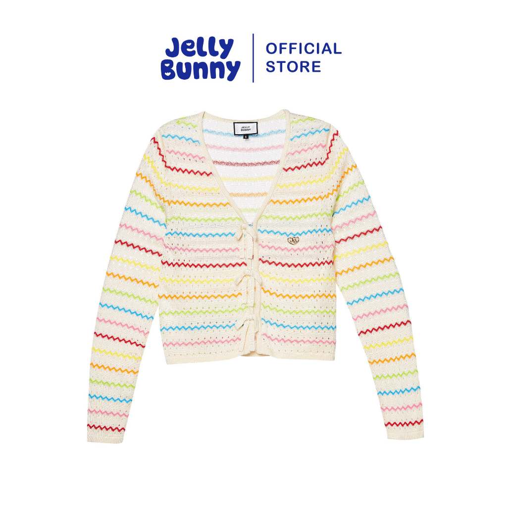 JELLY BUNNY เสื้อคาร์ดิแกนแขนยาวปักลาย รุ่น B26SGWC011 MULTI
