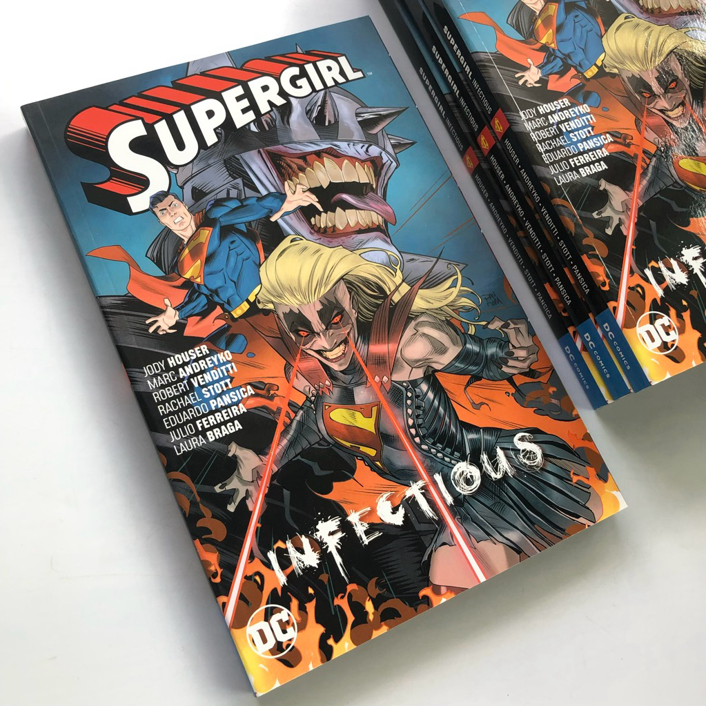 Supergirl : Infectious หนังสือการ์ตูนภาษาอังกฤษ