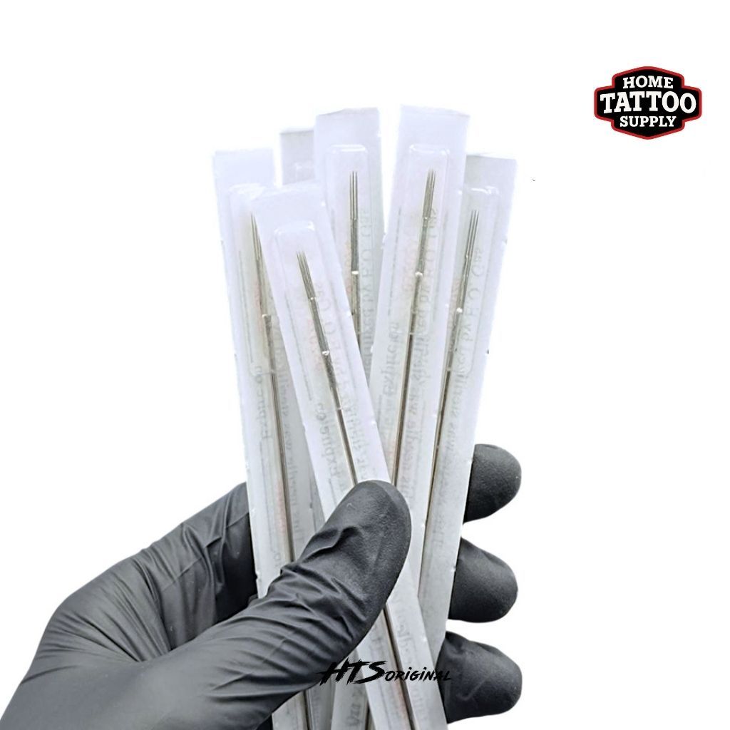 TATTOO NEEDLES 5 PCS เข็มก้าน เข็มสักยันต์ สแตนเลส แบบแบ่ง 5 ชิ้น