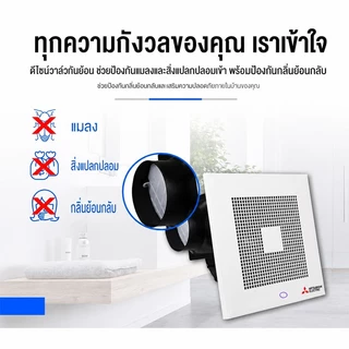 พัดลมดูดอากาศแบบอินเวอร์เตอร์ Inverter Fan 8นิ้ว 10นิ้ว 12นิ้ว ประหยัดไฟ เสียงเบา ปรับความเร็วอัตโนมัติ พร้อมรีโมท