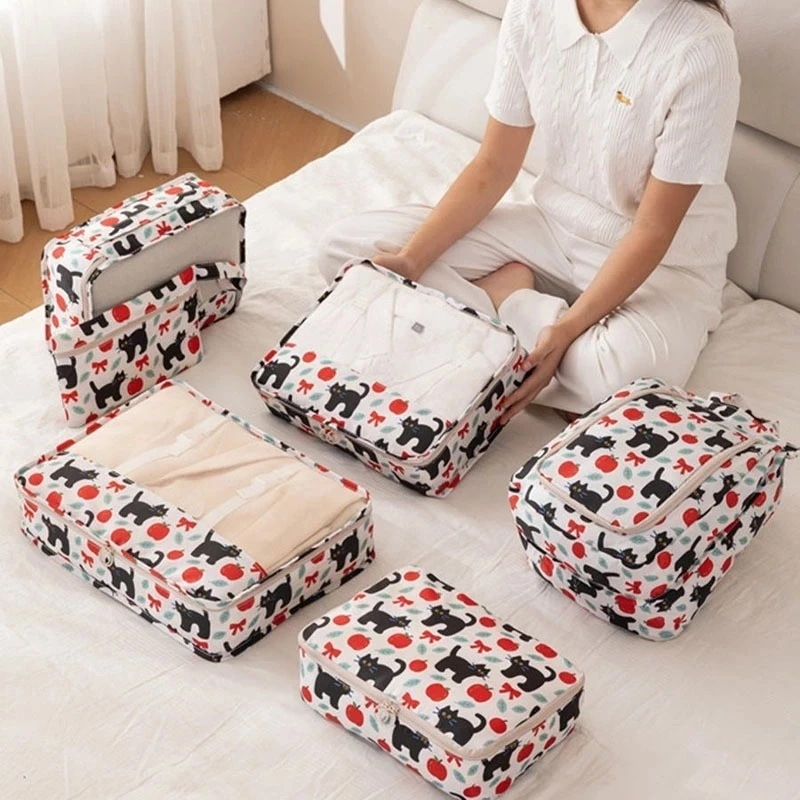 Travel Organizer ชุดจัดระเบียบกระเป๋าเดินทาง 7 ชิ้น thumbnail 10