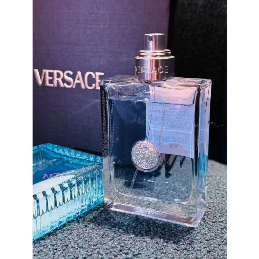 ✅ของแท้ 100%⭐ VERSACE Pour Homme EDT 100ml น้ำหอมสำหรับผู้ชาย กลิ่นหอมดอกไม้และไม้