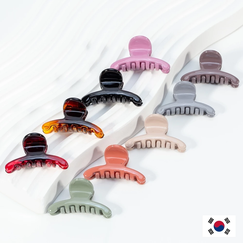 [แพ็คคู่ 2 ชิ้น] ที่หนีบผมเกาหลี KOREA ขนาด 3.5 cm. สำหรับผู้หญิงและเด็กผู้หญิง