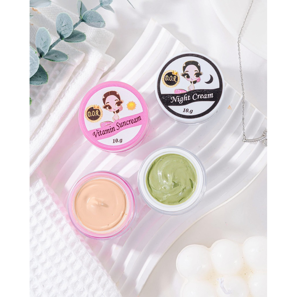 Dor Night 1set  Day&Night cream 2กระปุก