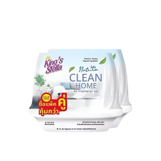 [1 แถม 1] King's Stella (คิงส์สเตลล่า) Into Nature Gel เจล น้ำหอมปรับอากาศ หอมยาวนาน 30 วัน 180g