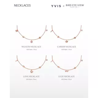 YVIS Bird Eye View Brass Necklace - YVIS x BIRD EYE VIEW