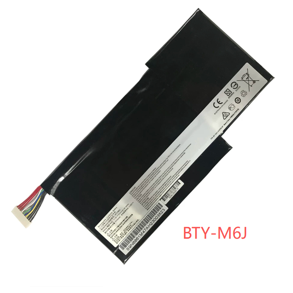 สำหรับ แบรนด์ใหม่ MSI  BTY-M6J  เข้ากันได้ MSI GS63 GS73 GS63VR GS73VR แบตเตอรี่แล็ปท็อปคุณภาพสูง OE