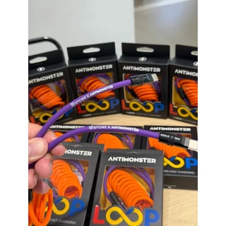 [พร้อมส่งจากไทย] สายชาร์จ ANTIMONSTER LOOP