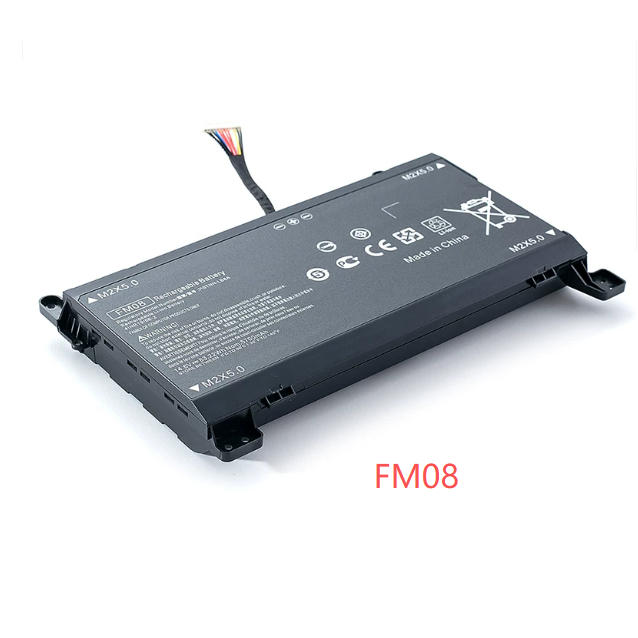 เข้ากันได้  HP FM08 เข้ากันได้  Omen 17 17-AN014NG 17-AN012DX 17-AN070NZ 922977-855 แบตเตอรี่แล็ปท็อ
