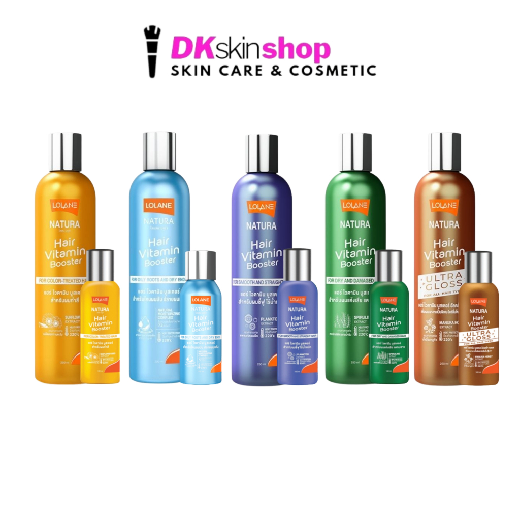 โลแลน เนทูร่าแฮร์ ไวตามิน Lolane Natura Hair vitamin Booster (ปริมาณ 250ml.) (มี 5 สูตร)
