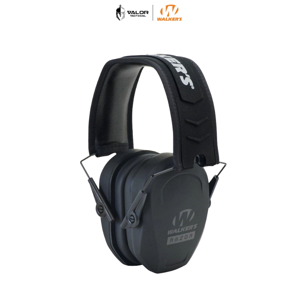 Walker's - Razor Slim Passive Muffs หูฟังครอบหู เสียงคมชัด 27DB หูฟัง Headphones ที่ครอบไม่บีบหู