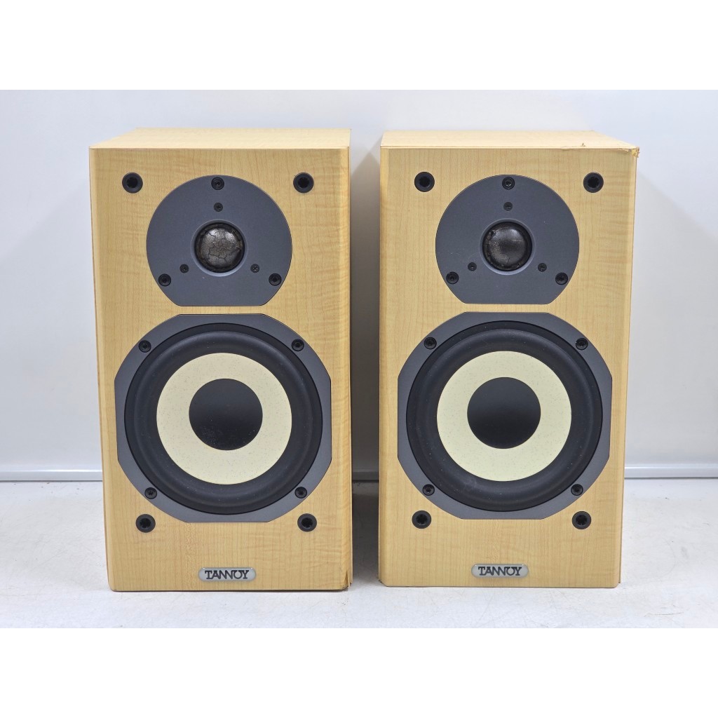 BJ112 ลำโพงญี่ปุ่นมือสอง 1 คู่ (023-024) TANNOY mecury MX1 70W 8 โอห์ม Woofer 5 นิ้ว Size ตู้ 17x22x