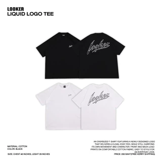 LOOKER® — LIQUID LOGO TEE.....