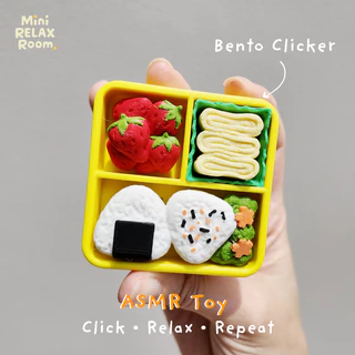 🍱Bento Clicker ASMR ของเล่นกดคลายเครียด เสียงคลิกเพลิน ฟิดเจ็ตจิ๋ว ลายข้าวกล่องญี่ปุ่นน่ารัก