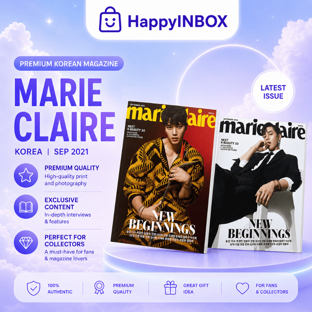 Marie Claire Korea – September 2021 หน้าปกสุดพิเศษ ซงคัง (Song Kang)