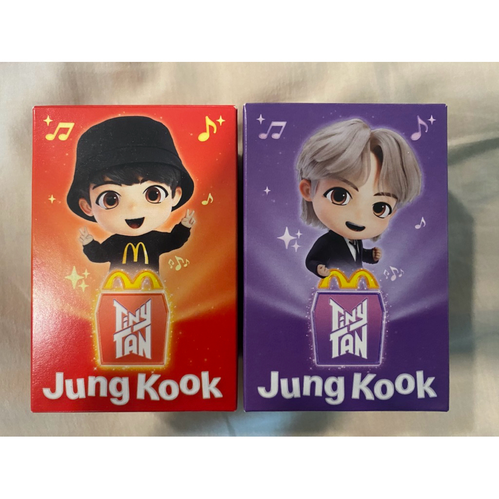 Mcdonald Happy Meal 2025 BTS Tiny Tan ของสะสมแมคโดนัล
